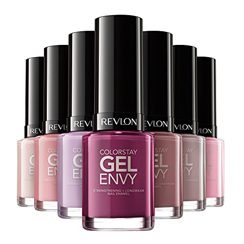 Buy now Revlon ColorStay Gel Envy Longwear Nail Enamel, Chip Resistant Diamond Top Coat Nail Polish with Shine, 0.4 fl oz at indiglob india