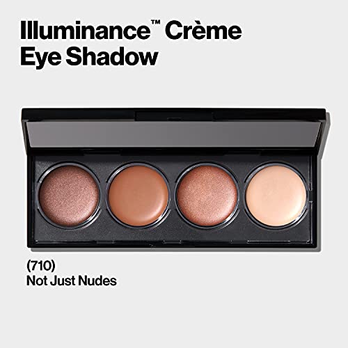 Buy now Revlon Cr??me Eyeshadow Palette, Illuminance Eye Makeup with Crease- Resistant Ingredients, Creamy Pigmented in Blendable Matte & Shimmer Finishes, 710 Not Just Nudes, 0.12 Oz at indiglob india
