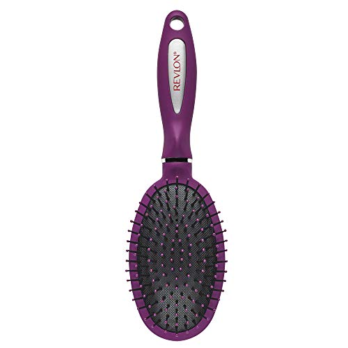 Buy now Revlon Detangle & Smooth Berry Cushion Hair Brush at indiglob india