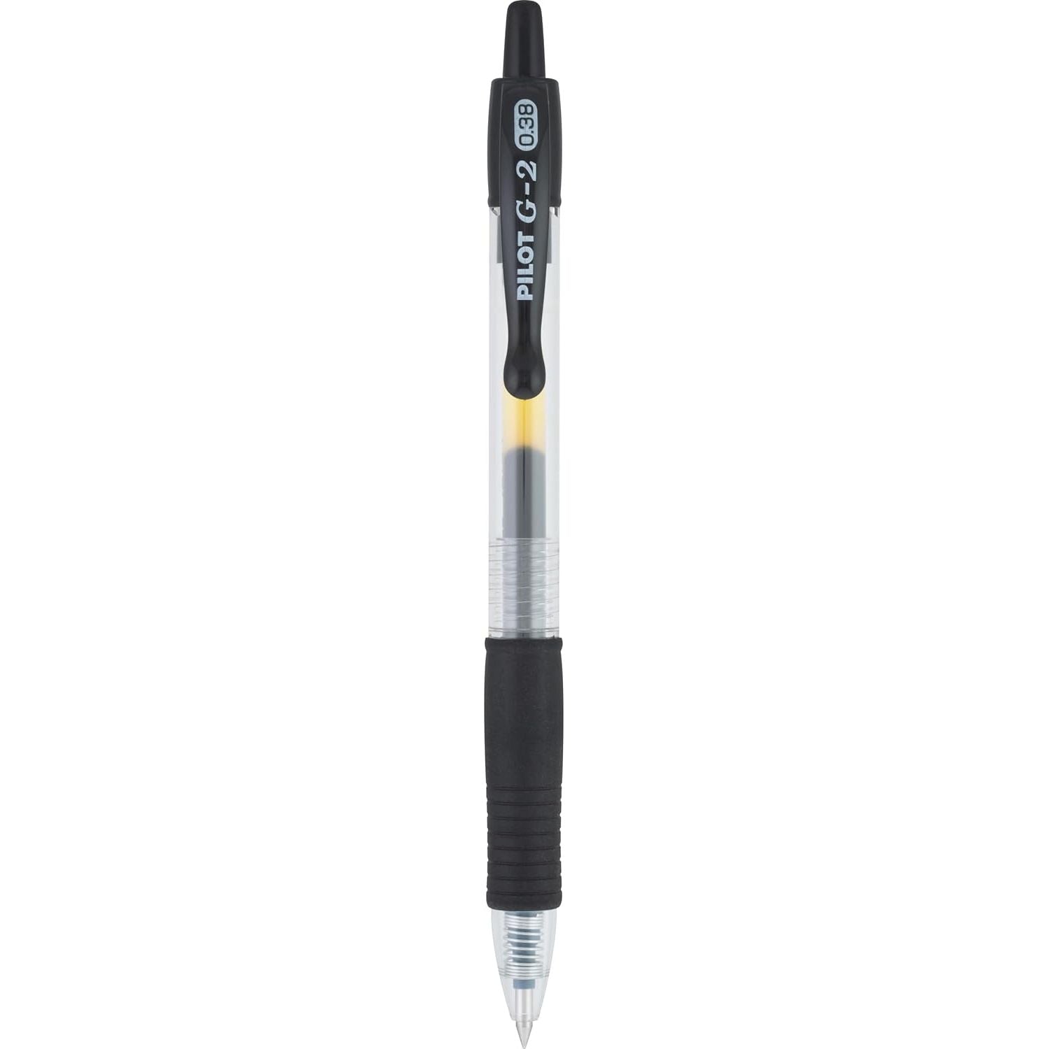 Buy now Pilot, G2 Premium Gel Roller Pens, Ultra Fine Point Gel Pens 0.38 mm, Pack of 12, Black at indiglob india