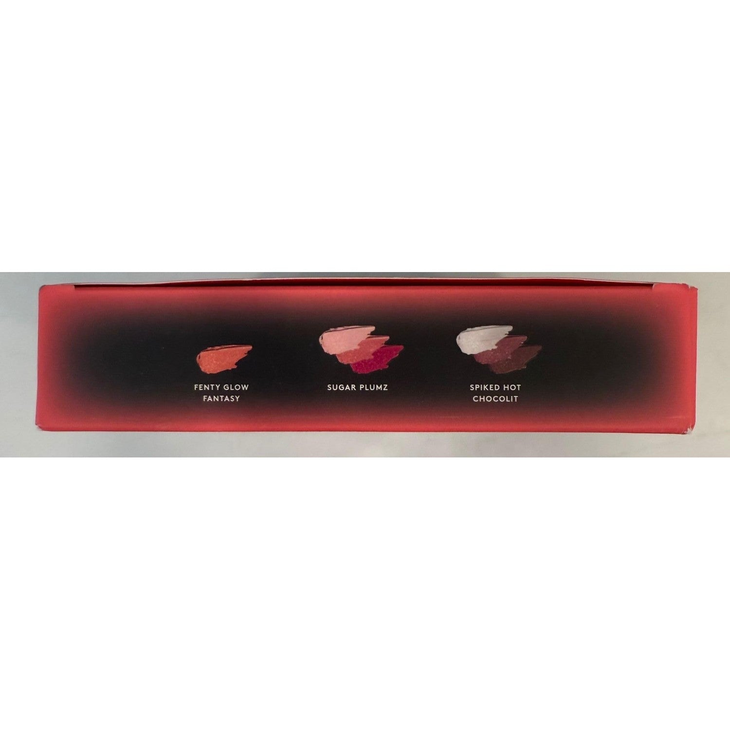 FENTY BEAUTY FENTY BEAUTY Glossy Posse VIII 3-Piece Lip Luminizer Set | Shades Fenty Glow Fantasy, Sugar Plumz, Spiked Hot Chocolit | 3 x 0.3 Fl Oz Online Shop | Genuine India