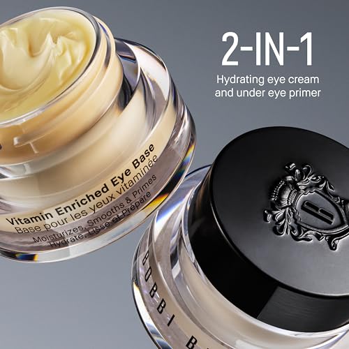 Bobbi Brown Bobbi Brown Vitamin Enriched Eye Base | 2-in-1 Hydrating Under-Eye Cream & Primer | Hyaluronic Acid, Shea Butter, & Vitamin C, 0.5 Fl Oz Online | Professional India