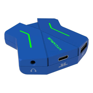 Buy now 【NOT for PS5】 Keyboard and Mouse Adapter Compatible with PS4, Xbox One, Xbox Series X/S, N-Switch, Perfect for Games Such as FPS, TPS, RTS, etc. at indiglob india