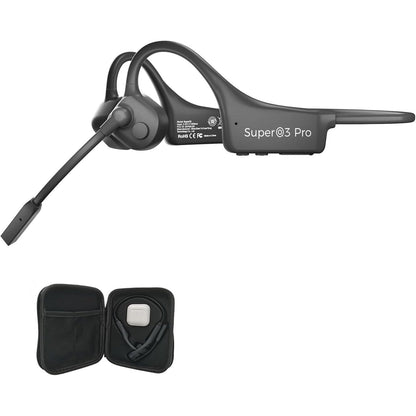 Buy now Bone Conduction Headphones Bluetooth, Wireless Open-Ear Headset with Microphones,Titanium Lightweight Sweat Resistant, Answer Phone Call Sports Earphones for Running Hiking Bicycling Black Set at indiglob india