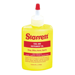 Buy now Starrett Tool and Instrument Oil - Extra-Fine Lubricant - Ideal for Measuring Tools, Precision Instruments and Light Machinery - 4 fl. oz - 1620 at indiglob india