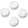 PlayVital Thumb Grip Caps for Steam Deck LCD, Silicone Thumbsticks Grips Joystick Caps for Steam Deck OLED - Raised Dots & Studded Design - Raised Dots & Studded Design White