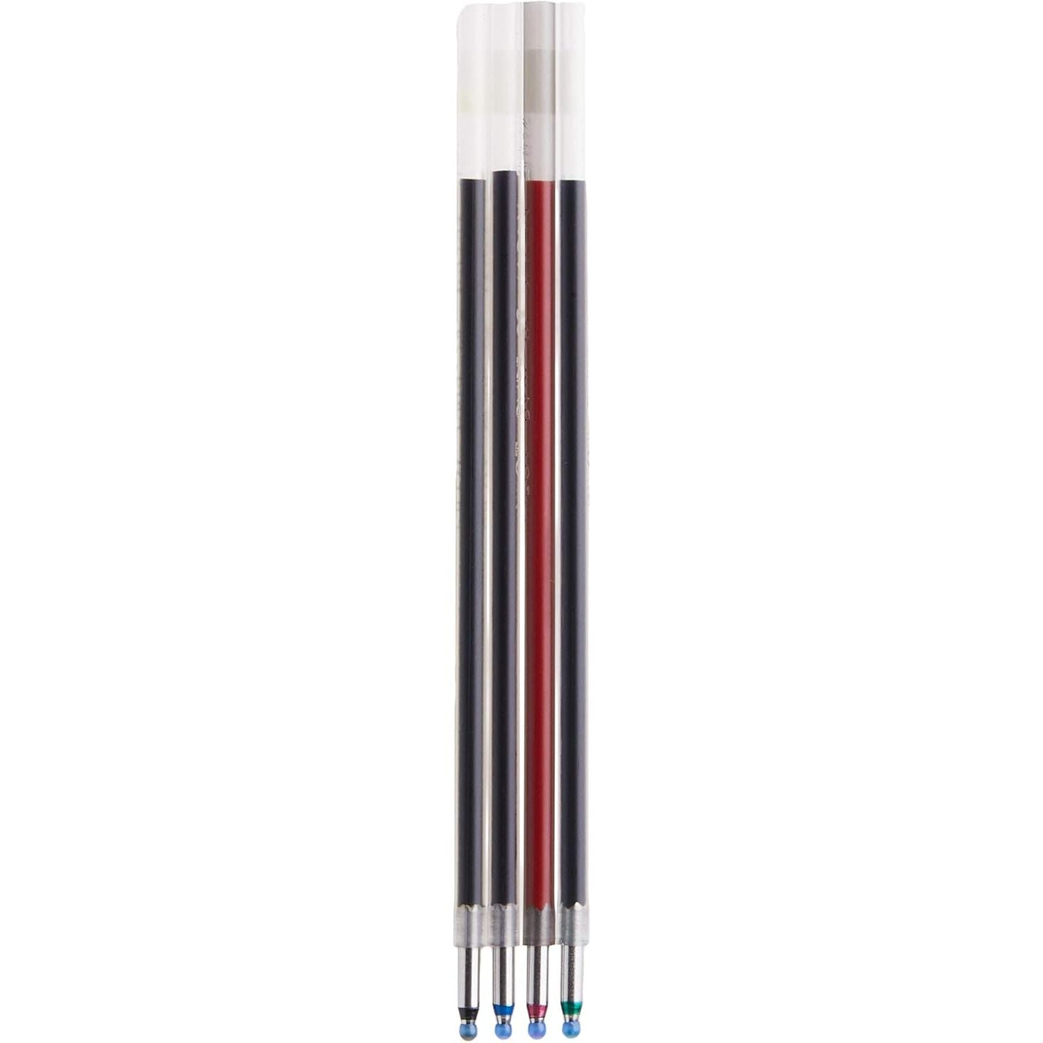 Buy now PILOT Dr. Grip 4+1 Multi-Function Ballpoint Ink Refills, Fine Point, Black/Red/Blue/Green Inks, 4-Pack (77154) at indiglob india