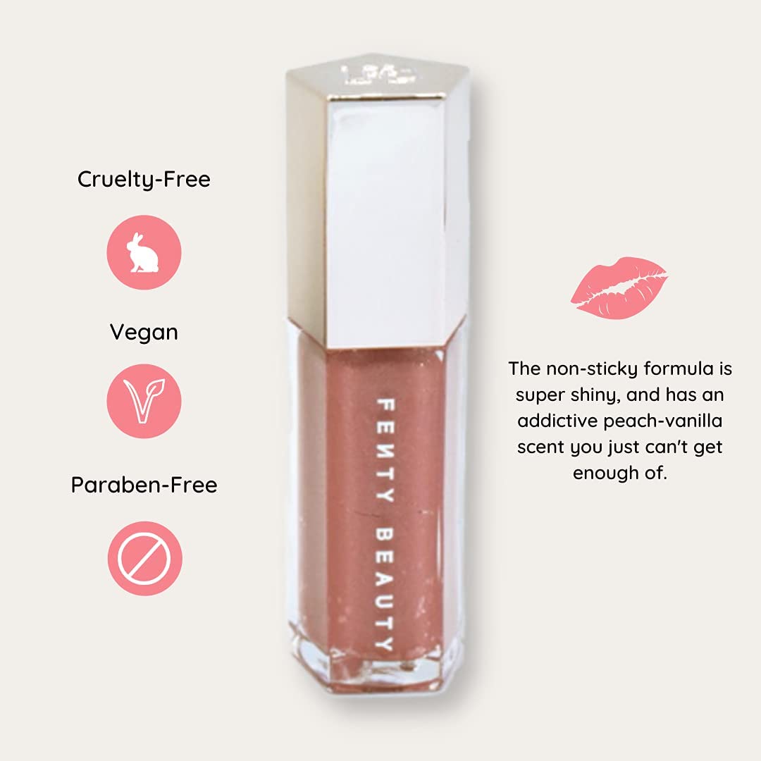 Buy Gloss Bomb Universal Lip Luminizer - 02 Fussy by Fenty Beauty for Women - 0.3 oz Lip Gloss Online India | FENTY BEAUTY Official