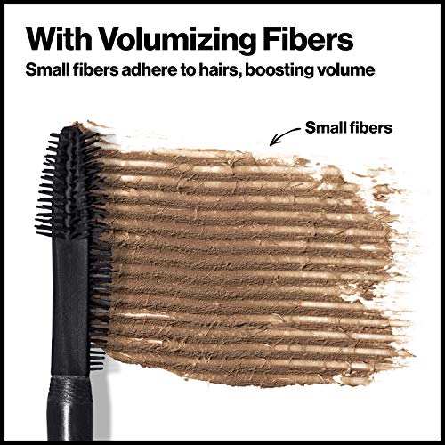 Buy now Revlon Color Stay Brow Fiber Filler, Long-wearing Volumizing Waterproof Eyebrow Gel, 301 0.23 fl. Oz, Blonde at indiglob india