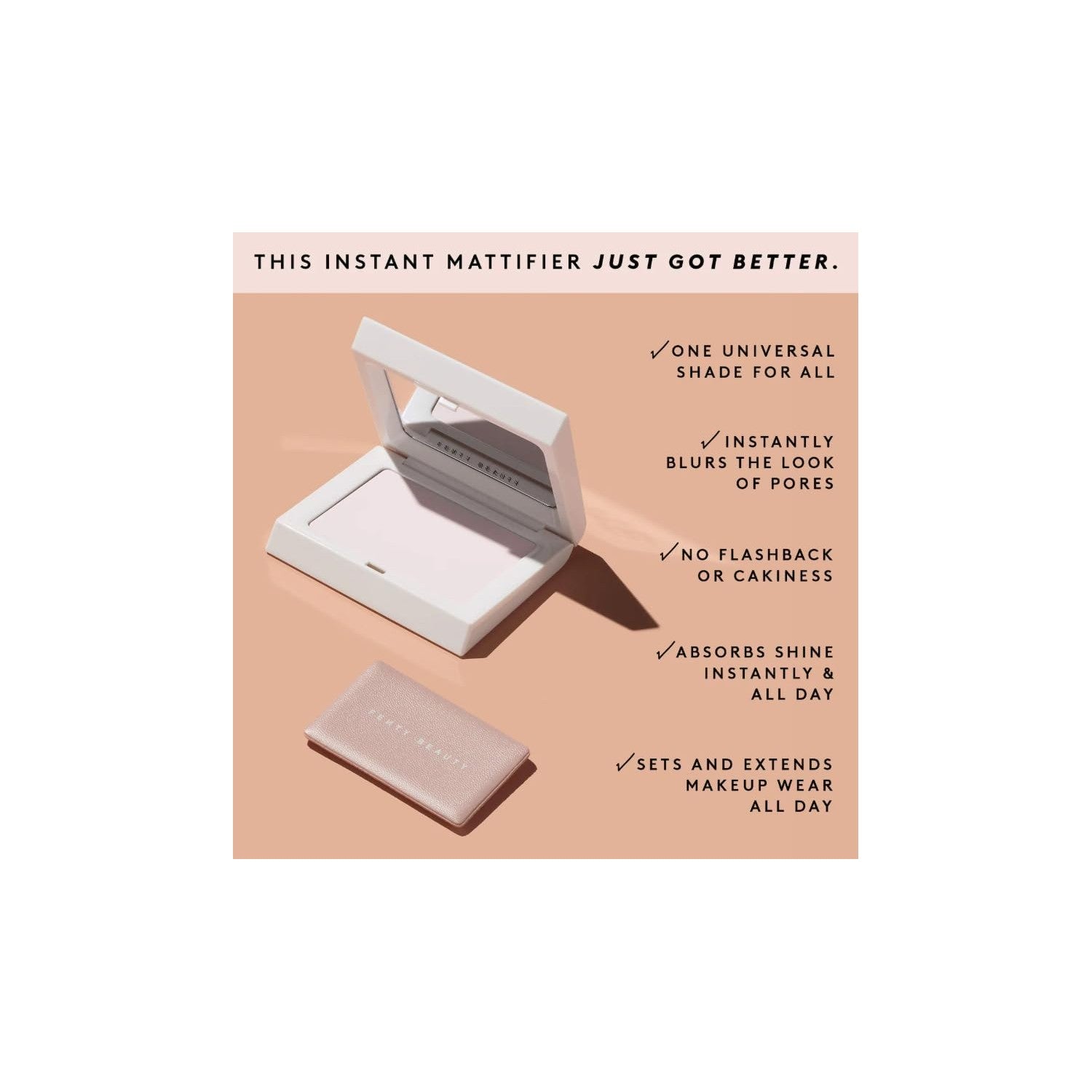 FENTY BEAUTY Fenty Beauty by Rihanna Mini Invisimatte Instant Setting + Blotting Powder Online | Shop India Quality