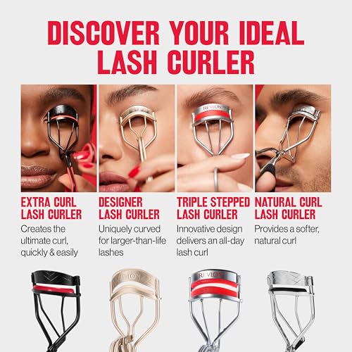 Buy now Revlon Natural Curl Lash Curler, Gives a Natural Eyelash Lift, with Finger Grips for a Non Slip Grip, Easy to Use, 1 Count at indiglob india