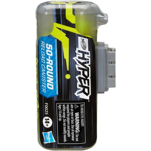 Buy now Nerf Hyper 50 Round Refill Canister, Includes 50 Hyper Rounds and Reload Canister, Attaches to Hyper Blasters, Gifts for Teens at indiglob india