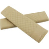 Encell PU Grid Seat Belt Pad Shoulder Strap - 02Beige