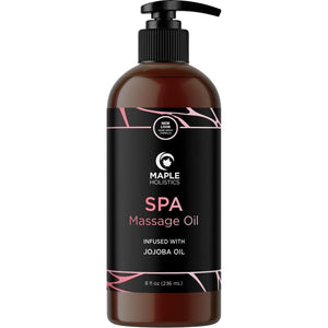 Buy now Calming Massage Oil for Massage Therapy - Home Spa Full Body Massage Oil for Sore Muscles for Pro or Home Use with Moisturizing Sweet Almond Oil and Lavender Essential Oil - Non Greasy or Staining at indiglob india