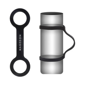 fssa (2 pack) Water Bottle Carrier Grip,Water Handle Grip,Cup Strap, soft band holder strap makes any bottle handheld. For Running Bike, gym or jogging Price | Shop Online India