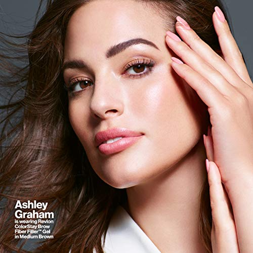 Buy now Revlon Color Stay Brow Fiber Filler, Long-wearing Volumizing Waterproof Eyebrow Gel, 301 0.23 fl. Oz, Blonde at indiglob india