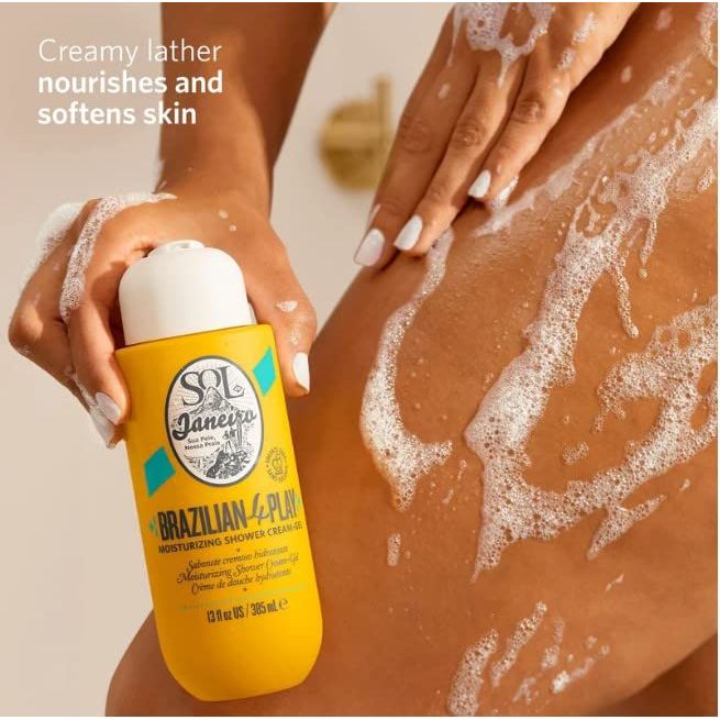Buy now SOL DE JANEIRO Brazilian Play Moisturizing Shower Cream-Gel Body Wash - Premium Body Cleanser - Hydrating for Soft Skin at indiglob india