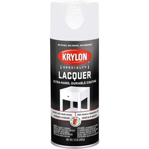 Buy now Krylon K07031777 Gloss White Lacquer Spray, 12 oz. at indiglob india