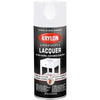 Krylon K07031777 Gloss White Lacquer Spray, 12 oz. - White
