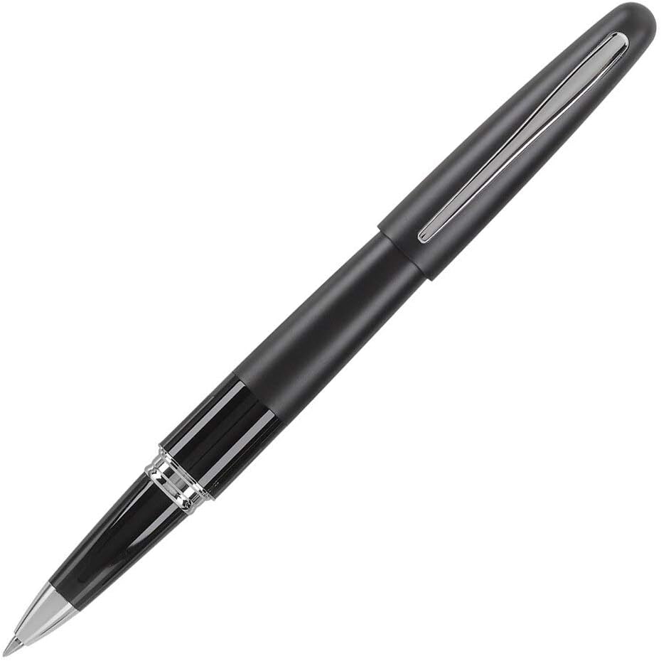 Buy now PILOT Metropolitan Collection Fountain Pen, Black Barrel, Classic Design, Medium Nib, Black Ink (91107) Black Fine Nib at indiglob india
