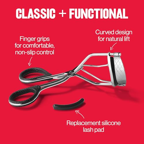 Buy now Revlon Natural Curl Lash Curler, Gives a Natural Eyelash Lift, with Finger Grips for a Non Slip Grip, Easy to Use, 1 Count at indiglob india