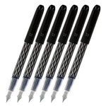 Buy now Pilot Varsity Disposable Fountain Pens, Black Ink (90010), Pack of 6 at indiglob india