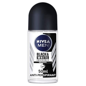 Buy now NIVEA 48h Deodorant Roll-on Roll on Invisible for Black&white Anti Perspirant 50ml at indiglob india