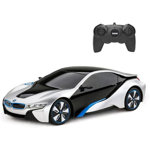 Buy now RASTAR BMW i8 RC Car BMW i8 1/24 Remote Control Car, BMW Toy Car - Silver at indiglob india