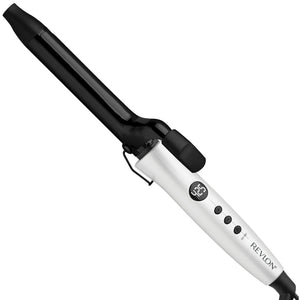 Buy now Revlon Crystal C + Ceramic Hair Curling Iron | Long-Lasting Shine and Less Frizz, (1 in) at indiglob india