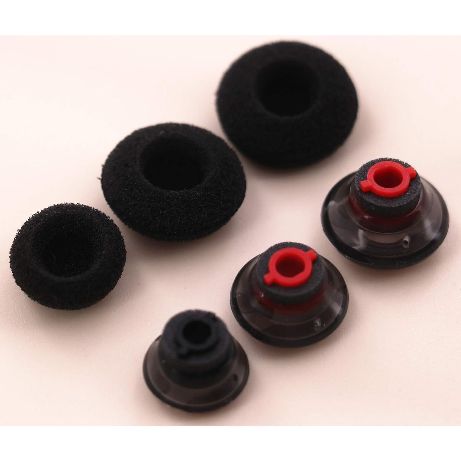 Buy now Earbuds Eartips Kit Replacement for Plantronics Voyager 5200, Medium Size Ear Gels Tips and Foam for Plantronics Voyager 5200 / Legend Eartip Kit [ 3 Pack ] (Medium Gray) S M L gray at indiglob india