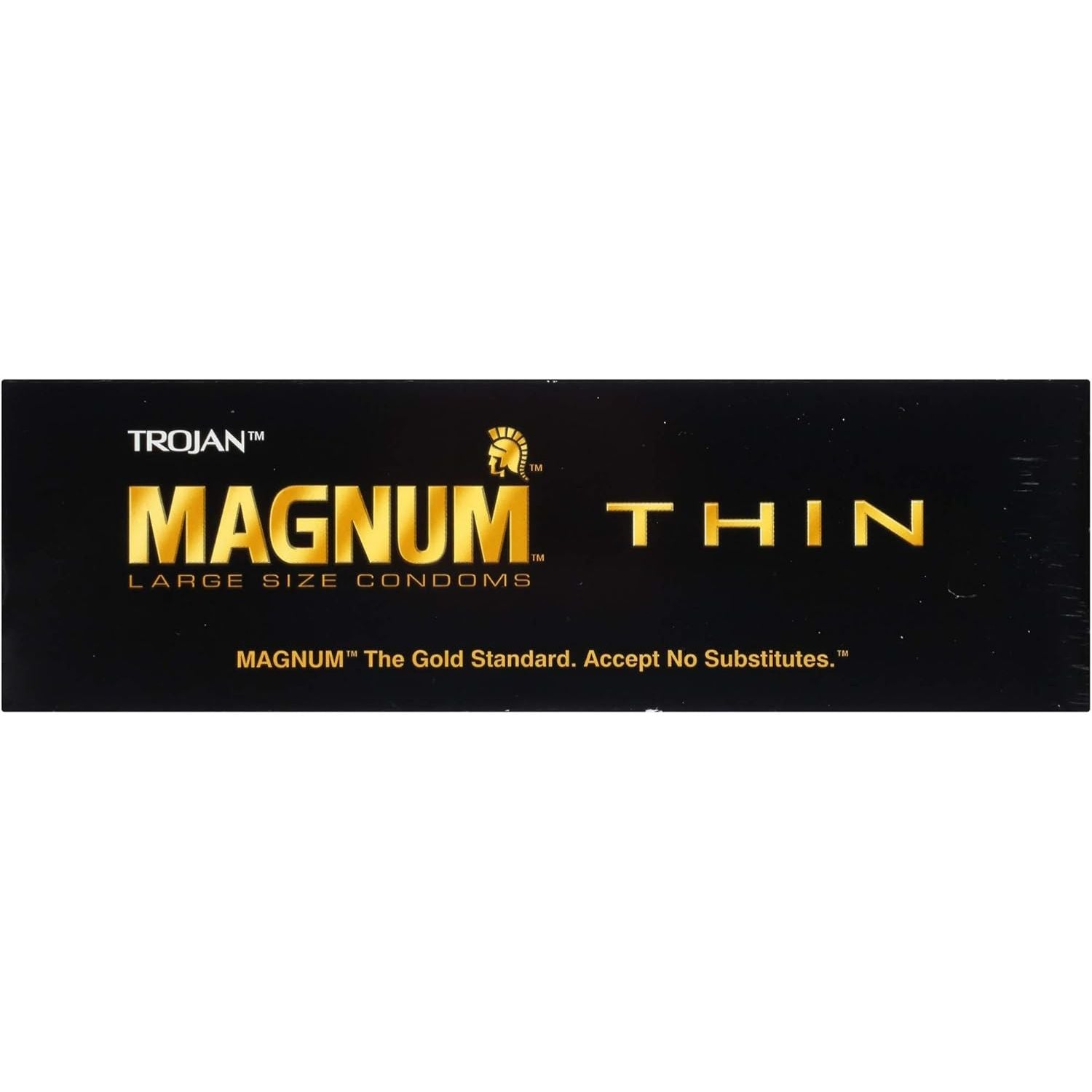 Buy now Trojan Magnum Thin Large Size Lubricated Condoms - 12 Count (Pack of 1) at indiglob india