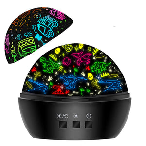 Buy now HONGID Night Light for Kids,Dinosaur Night Light Projector for Kids Toddler Boys,2 in 1 Toys for 3-8 Year Old Boys,Chirstmas Xmax Birthday Gifts for Children,Baby Toys Stocking Stuffer-Light Black at indiglob india