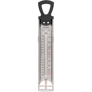 Buy now Taylor Stainless Steel Candy and Deep Fry Thermometer, 12-Inch Analog Paddle with Pan Clip, Ideal for Frying, Sugar, Brewing, Syrup, and More at indiglob india
