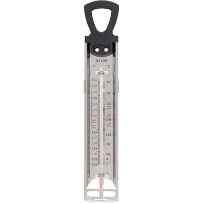 Buy now Taylor Stainless Steel Candy and Deep Fry Thermometer, 12-Inch Analog Paddle with Pan Clip, Ideal for Frying, Sugar, Brewing, Syrup, and More at indiglob india