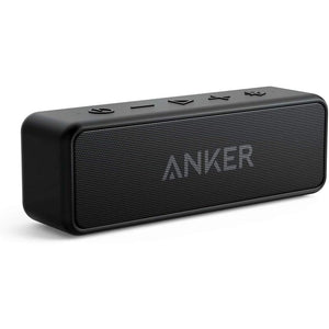 Buy now Anker Soundcore 2 Portable Bluetooth Speaker with Stereo Sound, Bluetooth 5, Bassup, IPX7 Waterproof, 24-Hour Playtime, Wireless Stereo Pairing, Speaker for Home, Outdoors, Travel at indiglob india