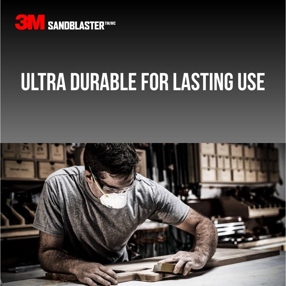 3M 3M 20908-150 SandBlaster Bare Surfaces Sponge, 150-Grit India | Premium