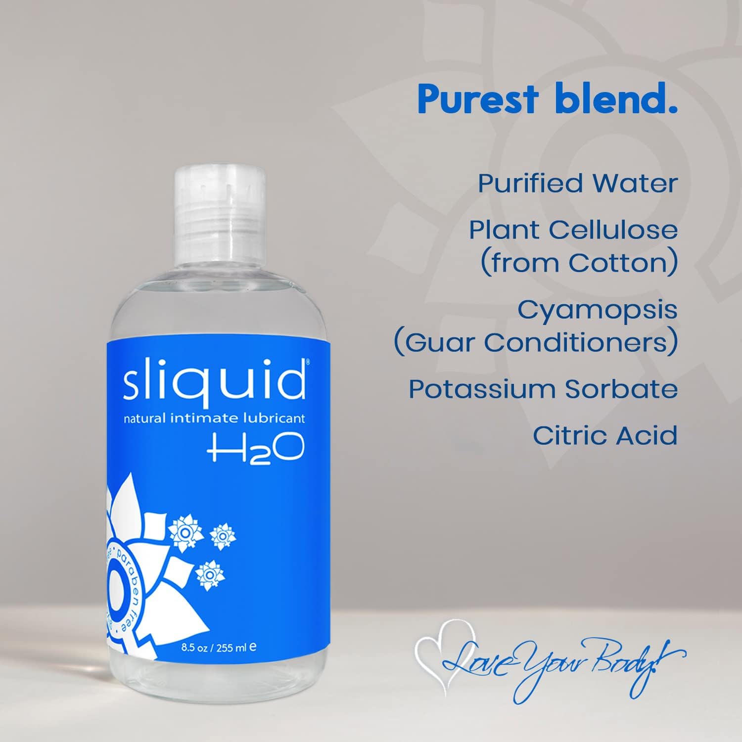 Buy now Sliquid H2O Water Based Lube, No Fragrance or Taste, Natural Lube Women, Stain Free, 8.5 Fl Oz at indiglob india