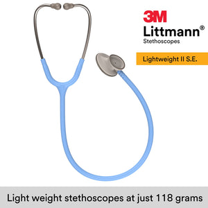 3M Littmann 3M Littmann Lightweight II S.E. Stethoscope 2454, 28" Ceil Blue Tube Online | Available in India
