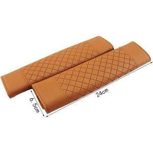 Buy now Encell PU Grid Seat Belt Pad Shoulder Strap at indiglob india