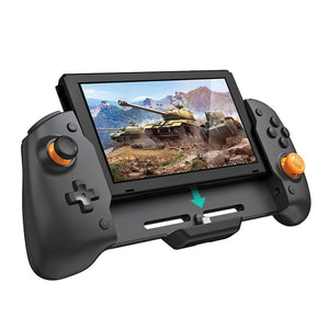 Buy now ECHZOVE Switch Controller Grip, Ergonomic Switch Controller with Six-Axis Gyroscope for Gravity Induction, Twin Motor Vibration, Power-Charging Input Port(NOT for Switch OLED) at indiglob india