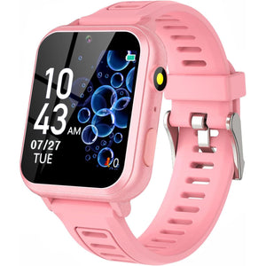 Buy now Smart Watch for Kids Gift for Girls Age 5-12, 1.54" Touch Screen Watch with HD Camera Video 39 Games Music Pedometer Flashlight Alarm Clock, Gifts for 7 8 9 10 Year Old Girls Boys at indiglob india
