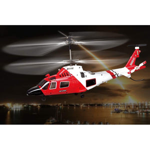 Buy now POCO DIVO Coast Guard Rescue Helicopter RC Flight Infrared 3CH Gyro Marine Aircraft Model S111G at indiglob india