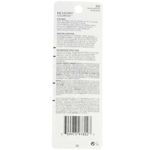 Buy now REVLON ColorStay Eyeliner with SoftFlex, Black Brown 202, 0.01 Ounce (28 g) (Pack of 2) at indiglob india