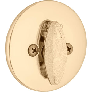 Buy now Kwikset 660 Deadbolt Deadbolt Lock, Polished Brass Round Exterior Keyed Front Entry Door, Pick Resistant SmartKey Rekey Security, Single Cylinder Dead Bolt at indiglob india