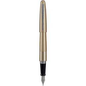 Buy now PILOT Metropolitan Collection Fountain Pen, Gold Barrel, Classic Design, Fine Nib, Black Ink (91112) at indiglob india