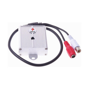 Buy now Vanxse® Mini Microphone High Sensitive Pickup Audio Mic Waterproof Metal Case for CCTV Security Camera DVR System at indiglob india