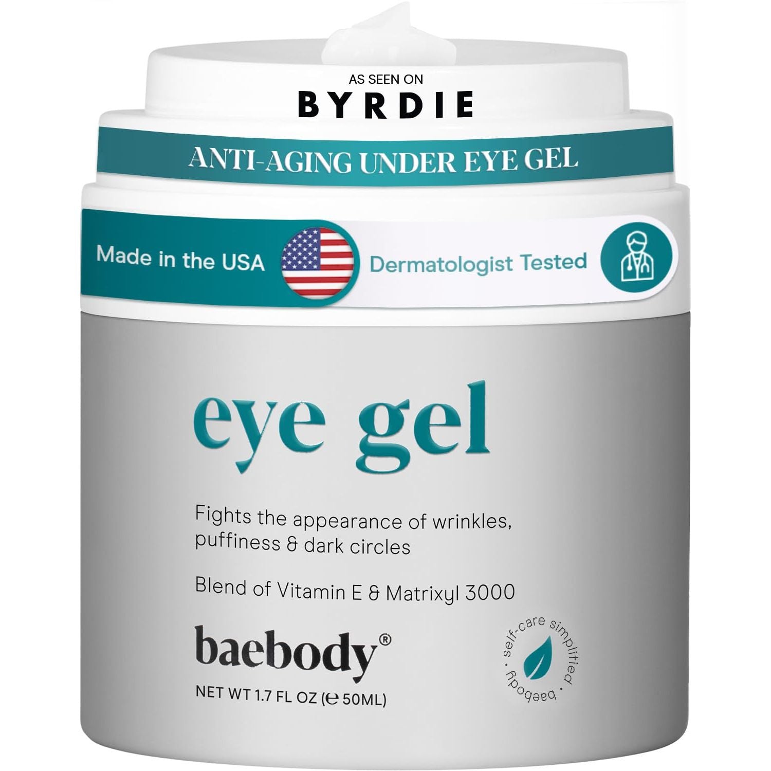 Buy now Baebody Eye Gel - Advanced Cooling Under Eye Cream For Dark Circles and Puffiness - Anti Aging and Hydrating - Beauty Gifts for Women (50 ml/1.7 fl oz) at indiglob india
