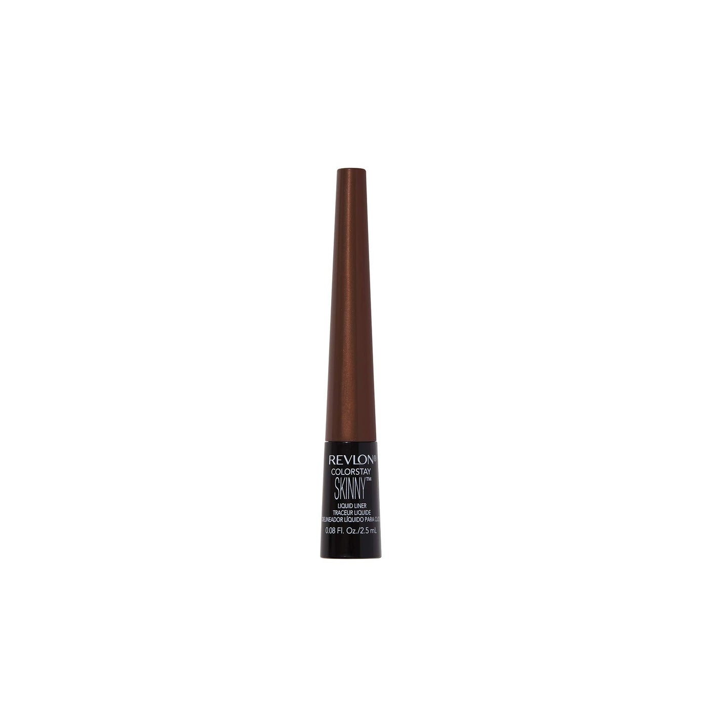 Buy now Revlon Skinny Liquid Eyeliner, ColorStay Eye Makeup, Waterproof, Smudge-proof, Longwearing with Ultra-Fine Tip, Mahogany Flame, 0.08 oz at indiglob india