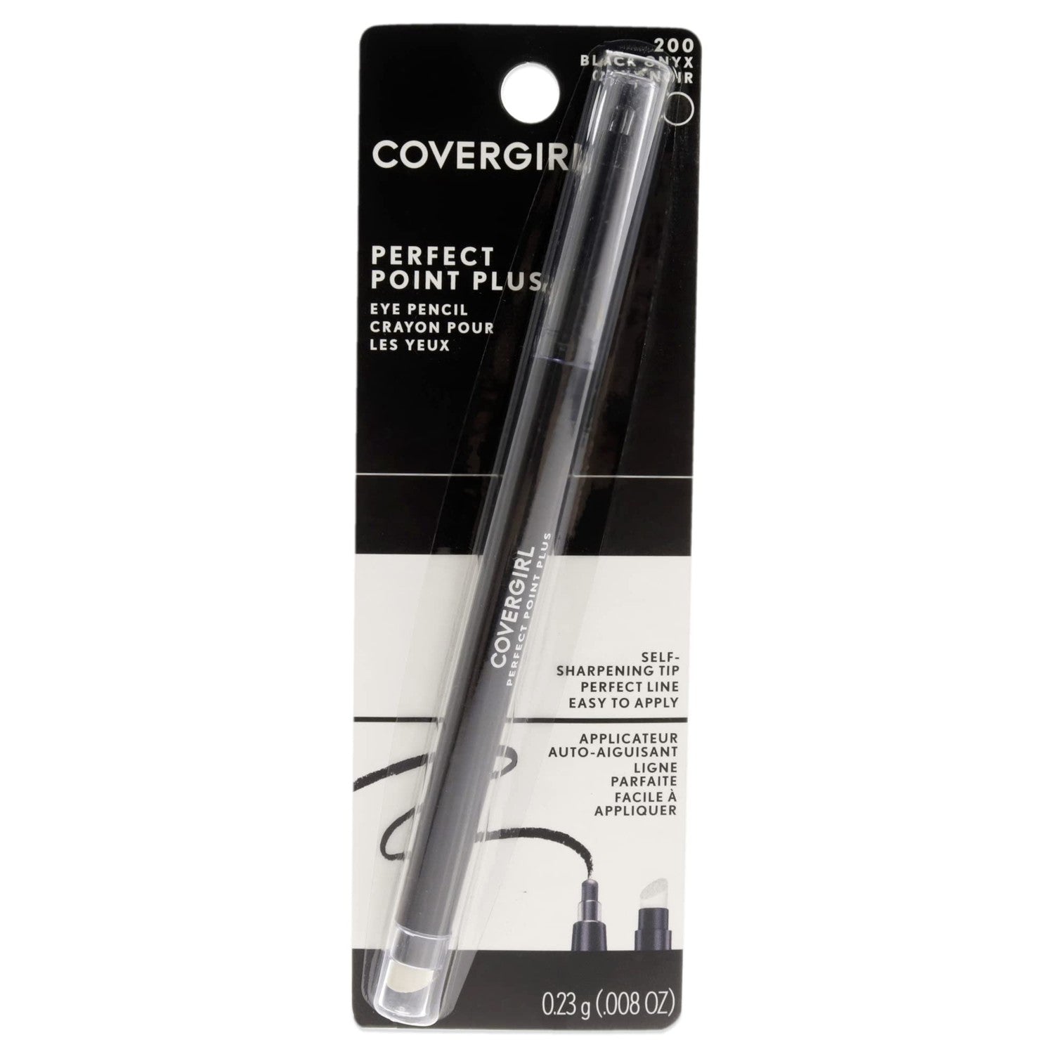 Shop COVERGIRL Covergirl Perfect Point Plus Charcoal Color Eyeliner Pencil, 0.008 Ounce (Pack of 2) | 100% Original India