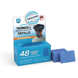 Buy now Thermacell Mosquito Repellent Refills; Compatible with Thermacell Backpacker; Highly Effective, Long Lasting, No Spray, Scent, or Mess; 15 Foot Zone of Mosquito Protection at indiglob india